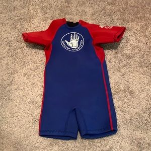 Body glove wetsuit for kids, size C0 (2T-3T) Boys